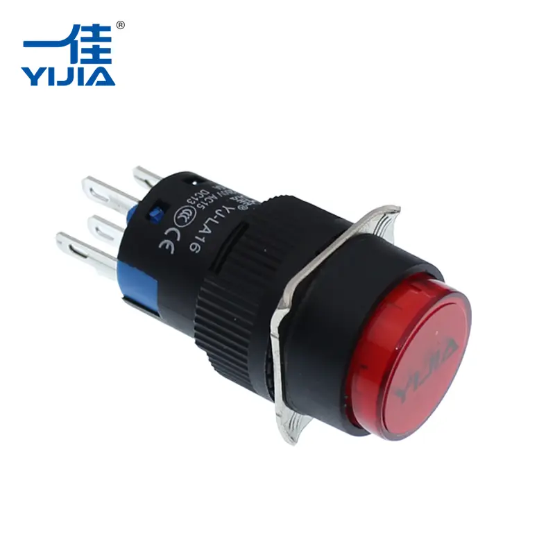 plastic push button switch