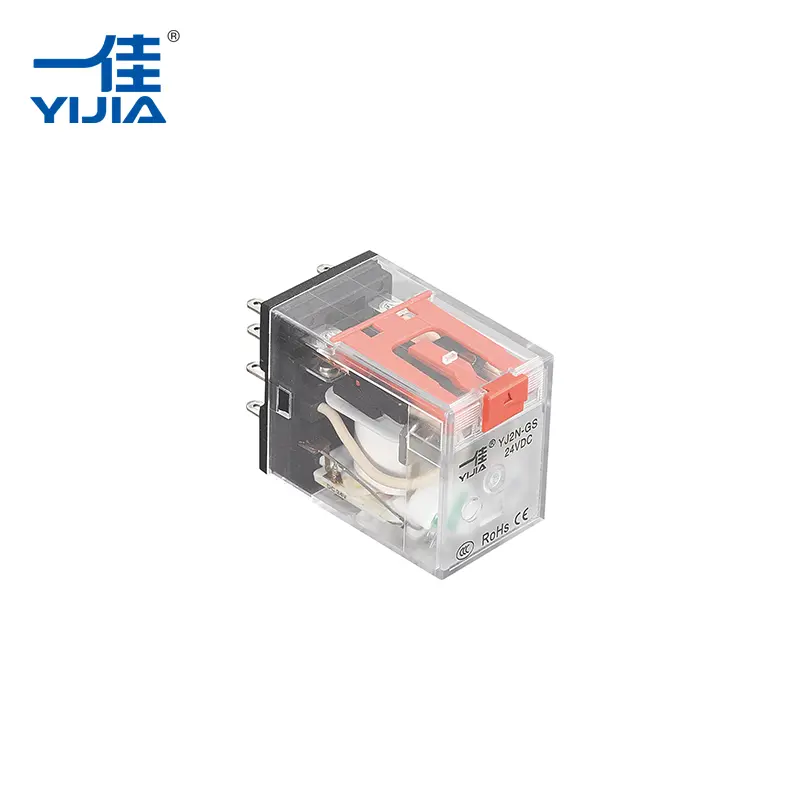 Relais avec bouton de test verrouillable